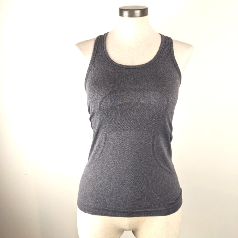 Lululemon Run Swiftly Tech Tank Top Grey Size 4